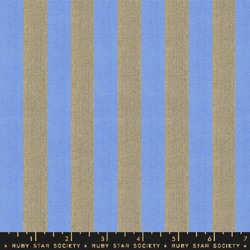 Ruby Star Society Warp Weft-OOH LUCKY LUCKY: Clothesline Stripe-Golden (1/4 Yard)