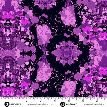 PHANTASM: Dark Damask-Elixir (1/4 Yard)