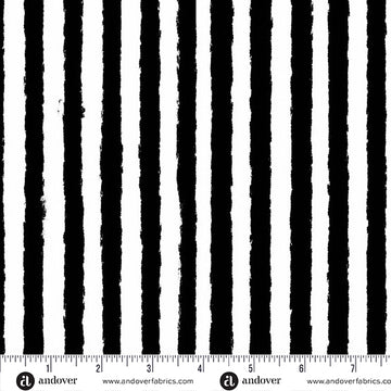 PHANTASM: Shadow Stripe-Raven (1/4 Yard)