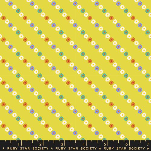 Ruby Star Society OOH LUCKY LUCKY: Garland-Citron (1/4 Yard)
