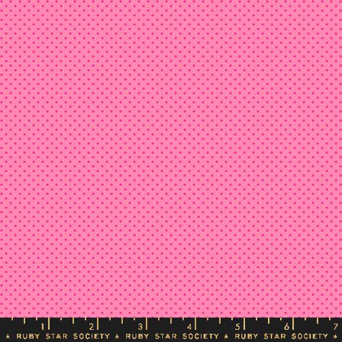 Ruby Star Society OOH LUCKY LUCKY: Mini Dot-Lucky Pink (1/4 Yard)