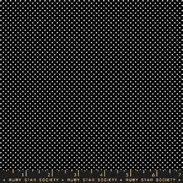 Ruby Star Society OOH LUCKY LUCKY: Mini Dot-Black (1/4 Yard)