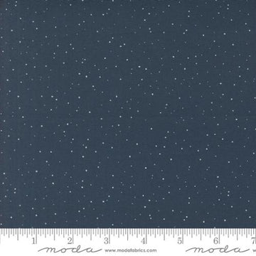 PURRFECT CHRISTMAS: Snow-Midnight (1/4 Yard)