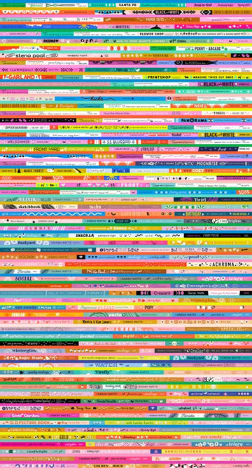 Ruby Star Society SELVEDGE MAGIC: Text (1/4 Yard)