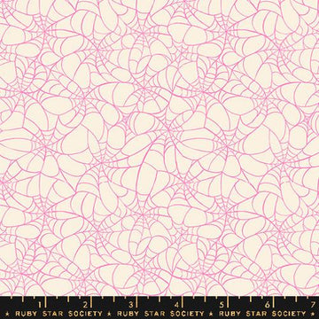 Ruby Star Society GLOW GARDEN: Tangled Web-Natural (1/4 Yard)