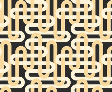 GROOVE: Woven Geometrics-Nightfall (1/4 Yard)