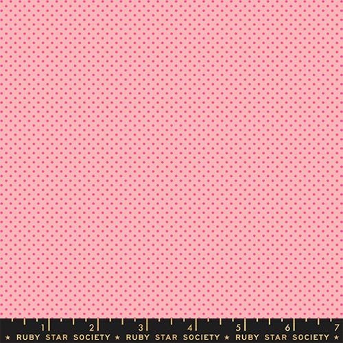 Ruby Star Society CATNAP: Mini Dots-Rosebud (1/4 Yard)