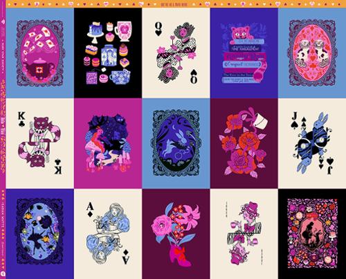 Ruby Star Society HELLO ALICE: Wonderland Panel 36x44