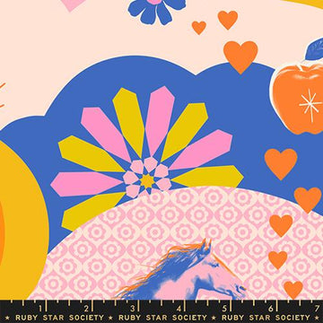 Ruby Star Society BEST DAY EVER: Best Day Ever-Posy (1/4 Yard)