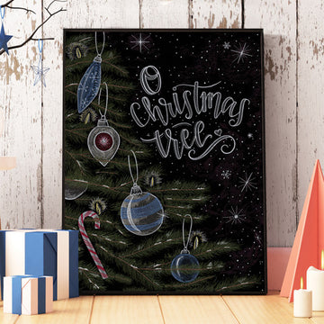 O Christmas Tree Tiling Scene Class
