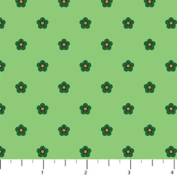 Wild Abandon: Whimsy- Aqua (1/4 Yard)