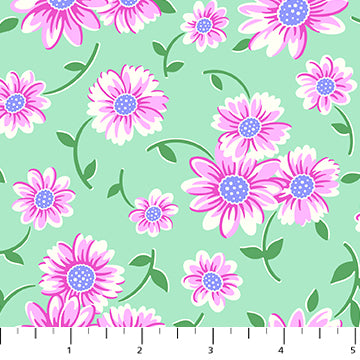 FULL BLOOM: Daisy-Sky (1/4 Yard)