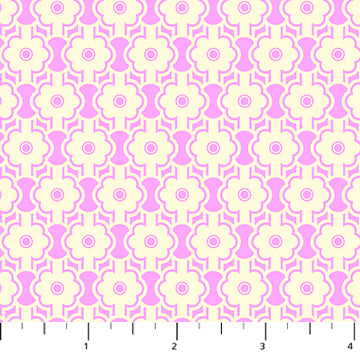 FULL BLOOM: Posy-Lavender (1/4 Yard)
