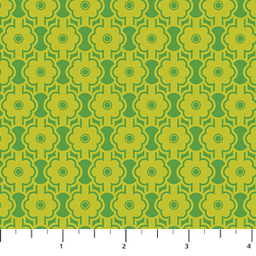 FULL BLOOM: Posy-Chartreuse (1/4 Yard)