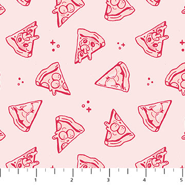 OVEN FRESH: Slice-Pink (1/4 Yard)