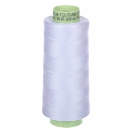 SILK-FINISH: 60wt Cotton 2743m-White 2000