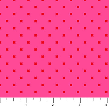POP SUGAR: Lottie Dot-Raspberry (1/4 Yard)
