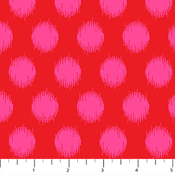 POP SUGAR: Top Dot-Cherry (1/4 Yard)