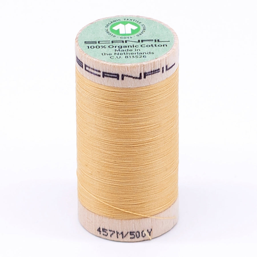 Scanfil: Organic Cotton Thread 50wt- Cornsilk 4802