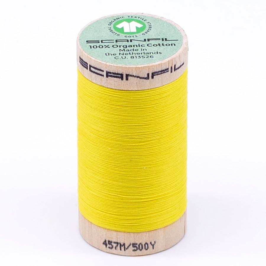 Scanfil: Organic Cotton Thread 50wt- Illuminating 4803