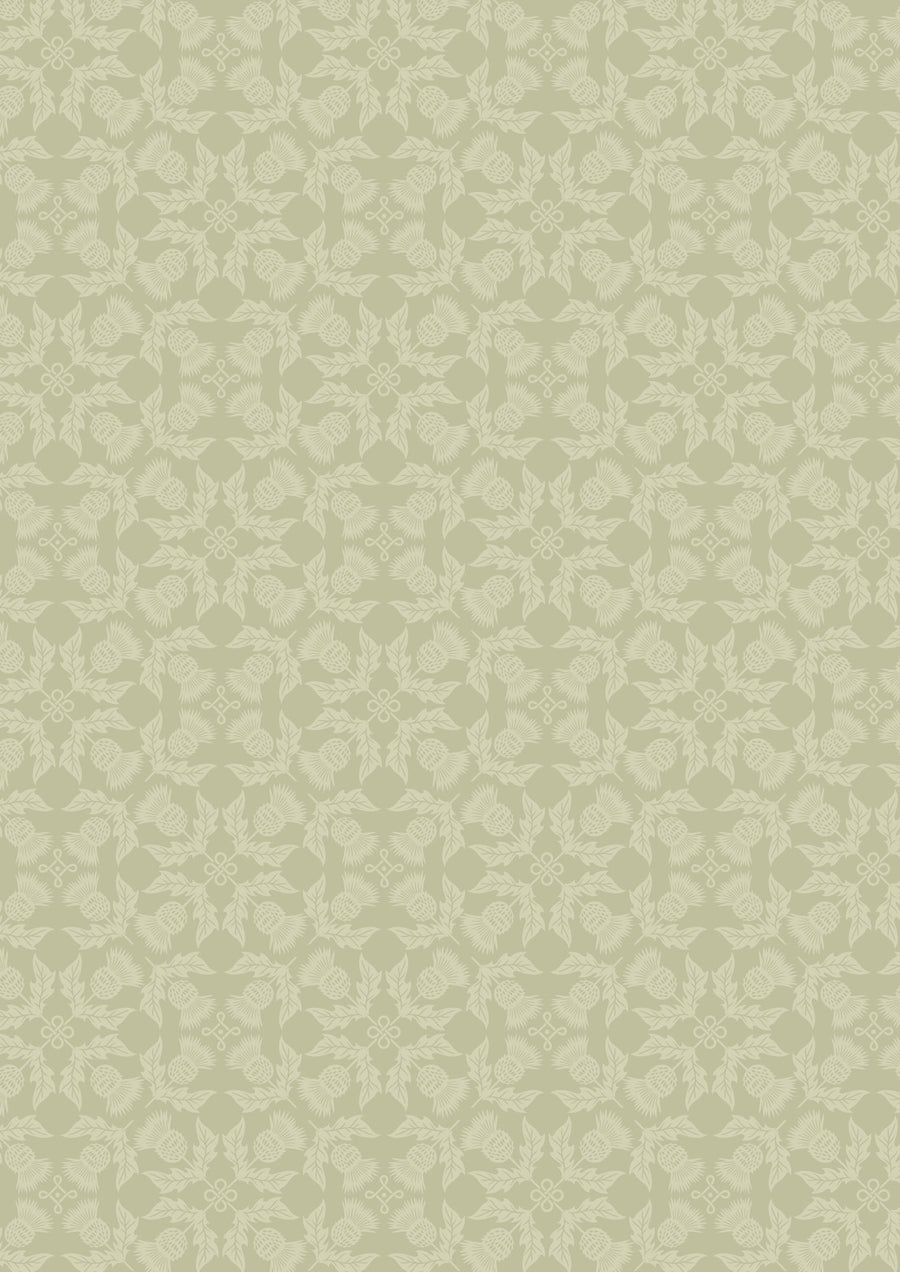 HIGHLANDS: Thistle-Sage Green (1/4 Yard)