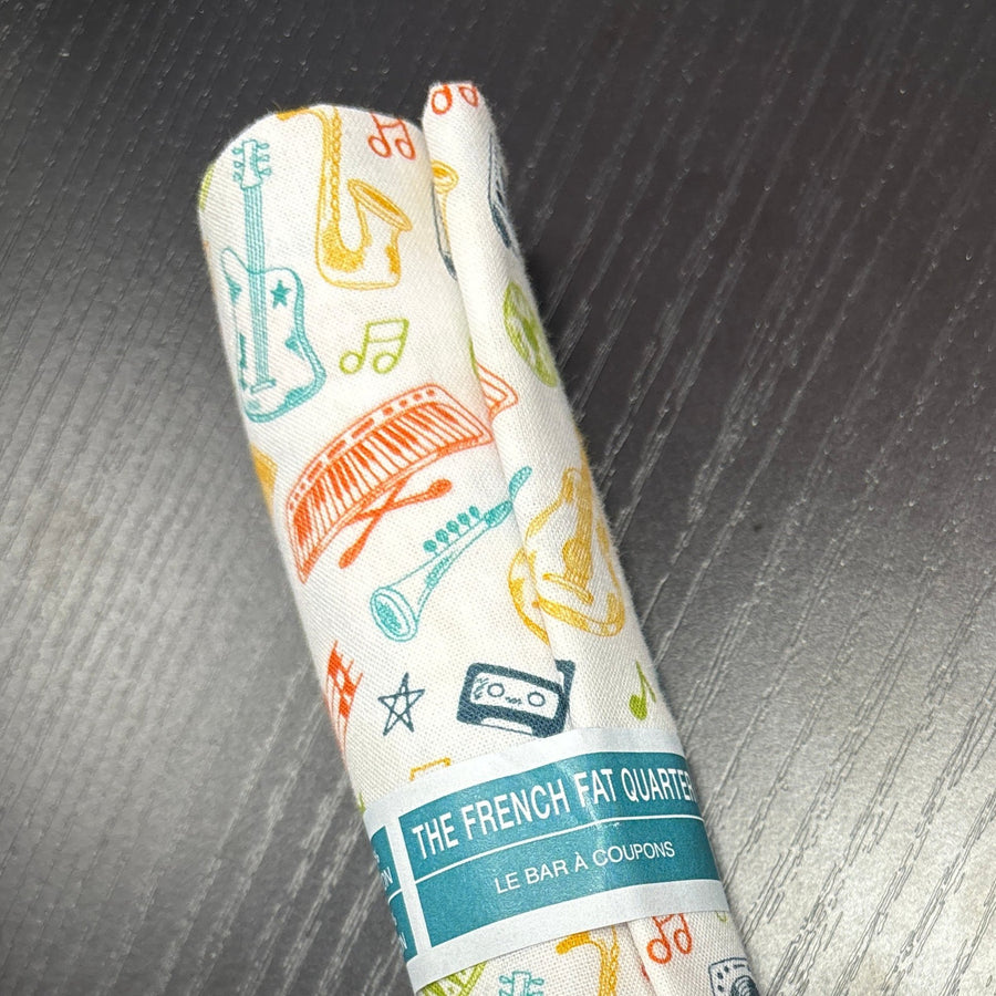 FRENCH FAT QUARTER: Musical Instruments