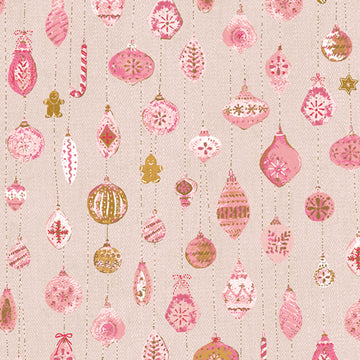 ADVENTALE: Sugared Ornaments (1/4 Yard)