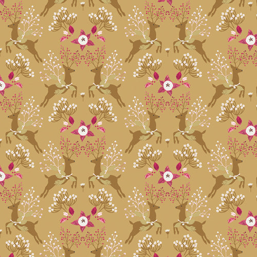 ADVENTALE: Fawns & Flowers (1/4 Yard)