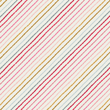 ADVENTALE: Jolly Ribbons-Festive (1/4 Yard)