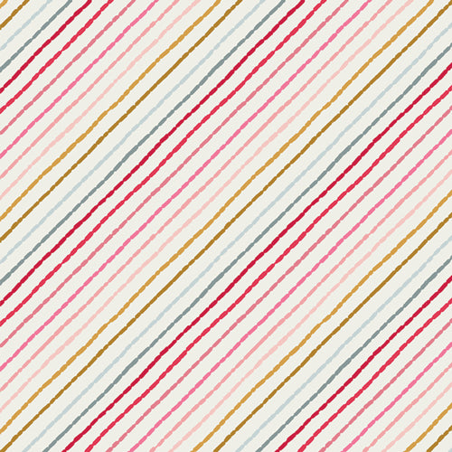 ADVENTALE: Jolly Ribbons-Festive (1/4 Yard)