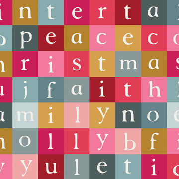 ADVENTALE: Letters to Santa (1/4 Yard)