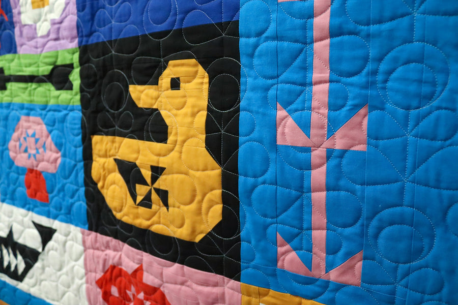 ART EAST: Folk Sampler-The Complete Quilt Project