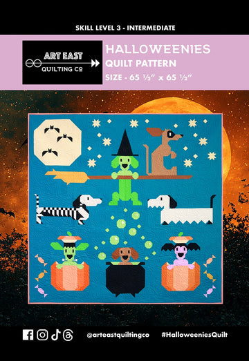 ART EAST: Halloweenies Quilt Pattern