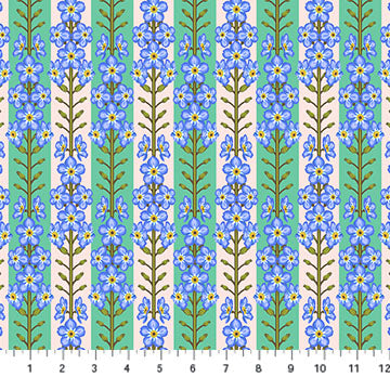 ICONIC: Forget Me Not-Fresh (1/4 Yard)