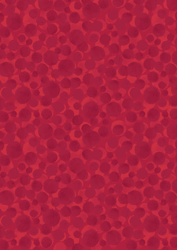 BUMBLEBERRIES: Postbox Red (1/4 Yard)