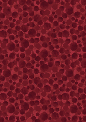 BUMBLEBERRIES: Dark Red (1/4 Yard)
