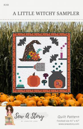 Sew a Story: A Little Witchy Sampler Quilt Pattern