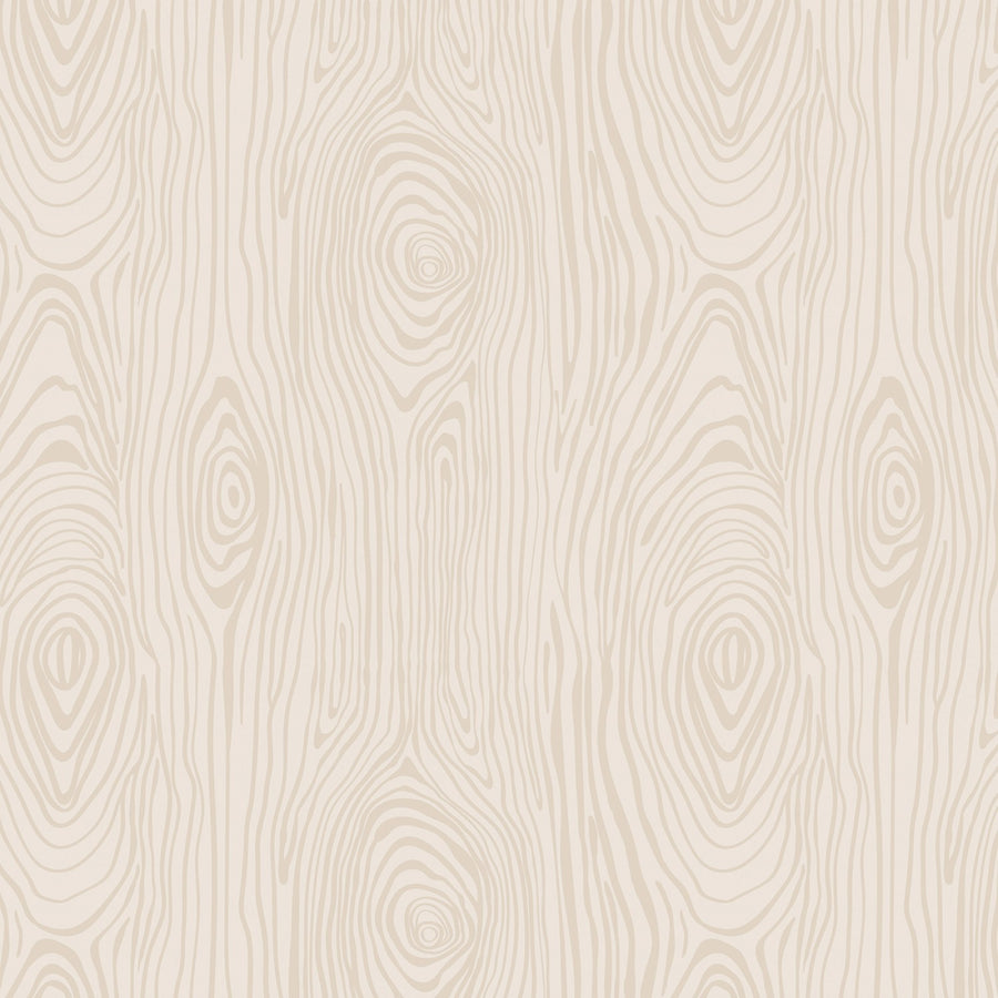 Elmer & Eloise: Woodgrain Latte (1/4 Yard)