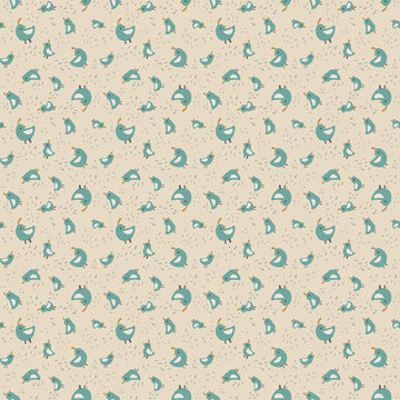 Elmer & Eloise: Quail Sand (1/4 Yard)