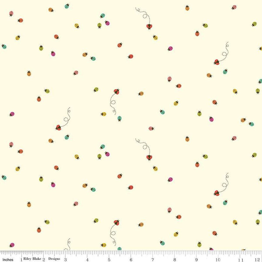 Hush Hush 5: Little Ladies-Multi (1/4 Yard)