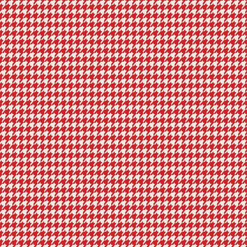Checkered Elements: Houndstooth- Rouge (1/4 Yard)