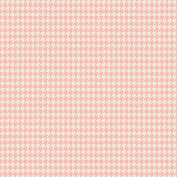 Checkered Elements: Houndstooth- Rose (1/4 Yard)