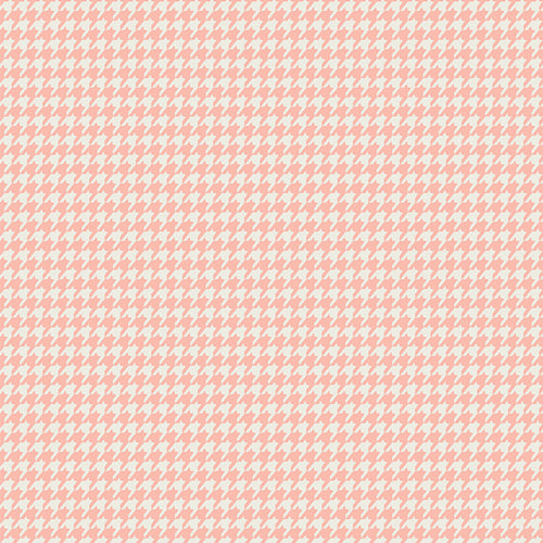 Checkered Elements: Houndstooth- Rose (1/4 Yard)