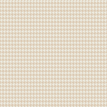 Checkered Elements: Houndstooth- Sand (1/4 Yard)