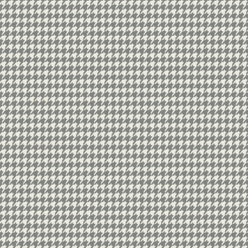 Checkered Elements: Houndstooth- Fog (1/4 Yard)