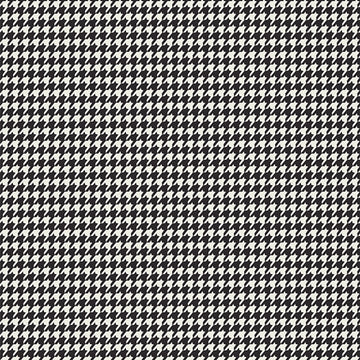 Checkered Elements: Houndstooth- Onyx (1/4 Yard)