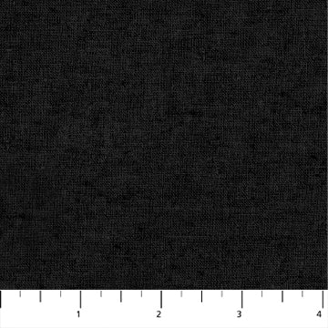 TINIT: Solid Linen-Black (1/4 Yard)