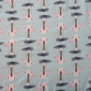 Charley Harper NURTURE VOL 3: Spoonfed (1/4 Yard)