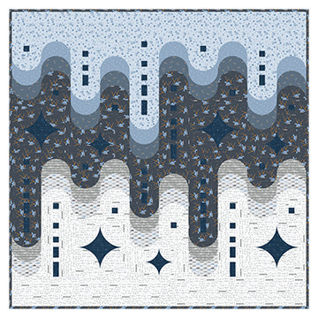 FOSSIL FOLKS-DRIP: Quilt Kit