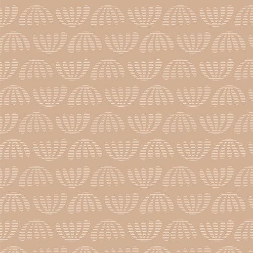 Duval: Boho Leaves Pearl (1/4 Yard)